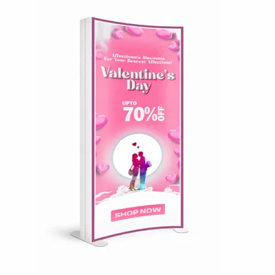 SEG Curved Lit Display - Custom Flying Discs