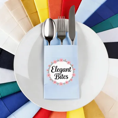 Custom Pocket Napkin - Custom Flying Discs