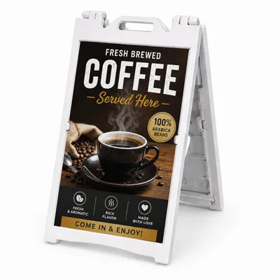 A-Frame Sidewalk Sign - Custom Flying Discs