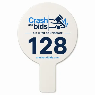 Foam Auction Paddles - Custom Flying Discs