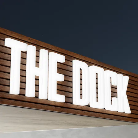 Front & Side Lit Signs - Custom Flying Discs