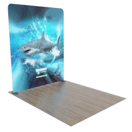 Backlit Trade Show Displays - Custom Flying Discs