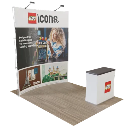 Customizable Pop Up Displays - Custom Flying Discs