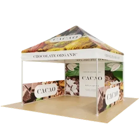 Outside Trade Show Displays - Custom Flying Discs