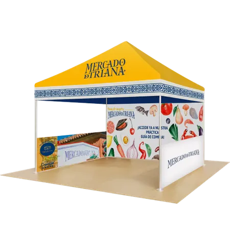 Expositores Exteriores para Ferias - Custom Flying Discs