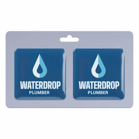 2 pack_Square Lapel Pin 1.25 inch - Custom Flying Discs