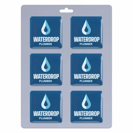 6 pack_Square Lapel Pin 1.25 inch - Custom Flying Discs