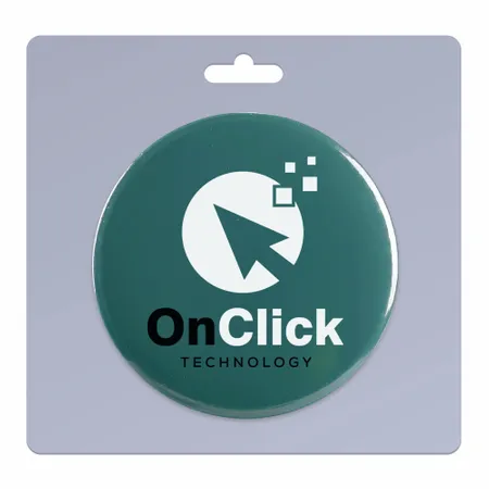 1 pack_Round Lapel Pin 1.75 inch - Custom Flying Discs