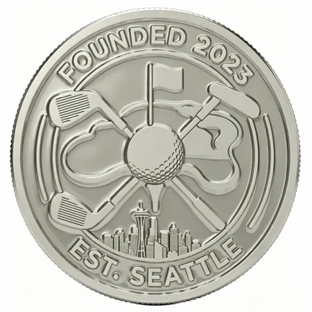 Die Struck Ball Marker - Custom Flying Discs