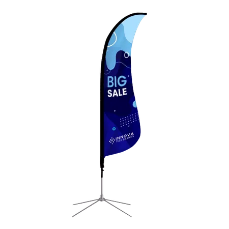 Shark Fin Flag - Custom Flying Discs