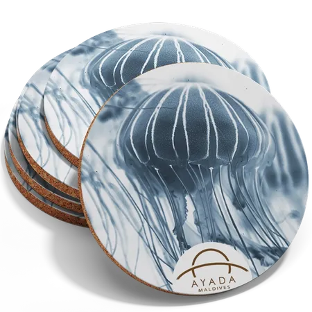 Fiberboard Coasters - Custom Flying Discs