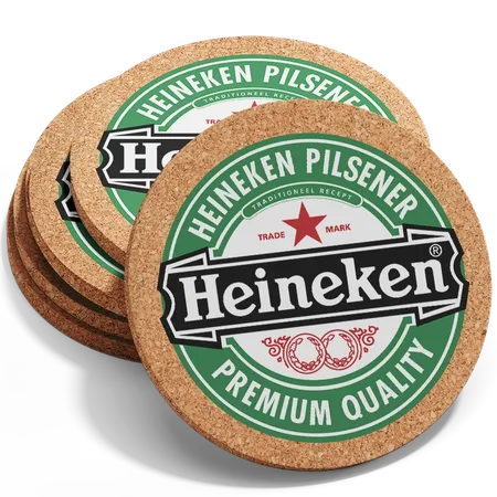 Cork Coasters - Custom Flying Discs