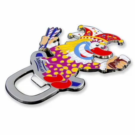 Clown Bottle Opener Keychain Clown Bottle Opener Keychain - Custom Flying Discs