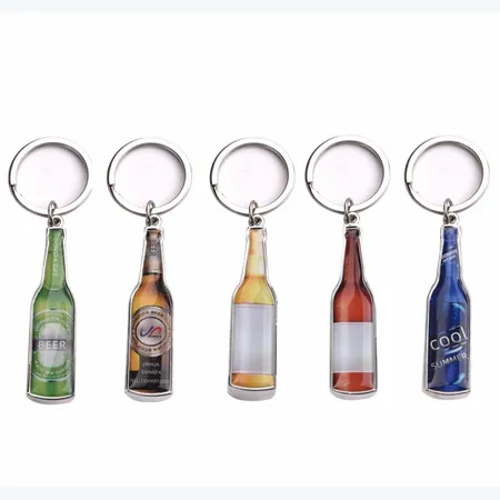 Liquor Bottle Opener Keychain Liquor Bottle Opener Keychain - Custom Flying Discs