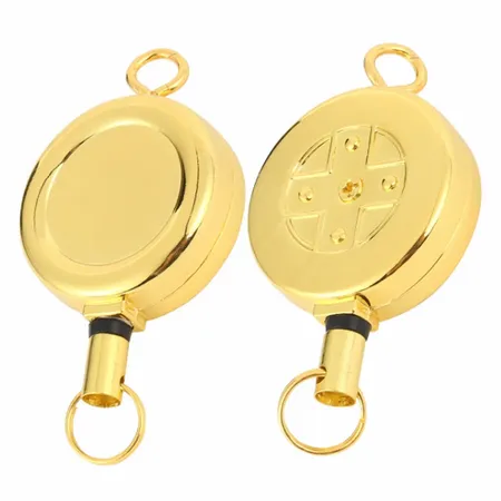 Gold Reel Keychain Gold Reel Keychain - Custom Flying Discs