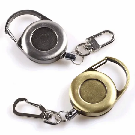 Heavy-Duty Badge Reel Keychain Heavy-Duty Badge Reel Keychain - Custom Flying Discs