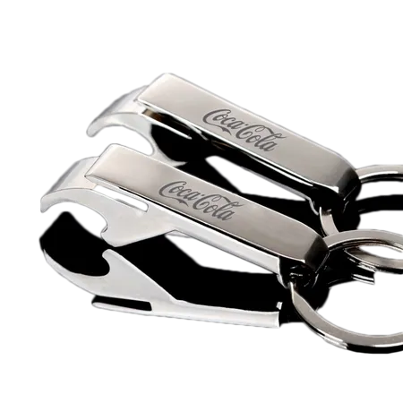 Clamping Bottle Opener Keychain Clamping Bottle Opener Keychain - Custom Flying Discs
