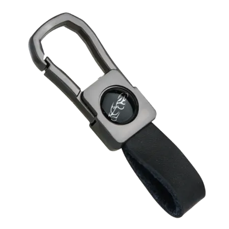 Gun Metal Caribiner Keychain Gun Metal Caribiner Keychain - Custom Flying Discs