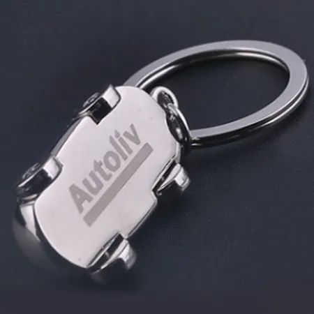 Intricate Car-shaped Metal Keychain Intricate Car-shaped Metal Keychain - Custom Flying Discs