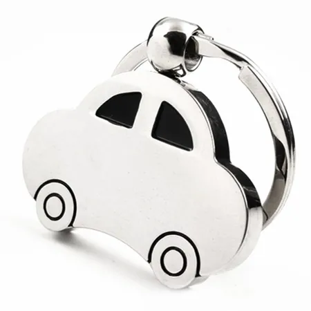 Car Shaped Metal Keychain Car Shaped Metal Keychain - Custom Flying Discs