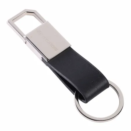 Sturdy Ring Leather Keychain - Custom Flying Discs