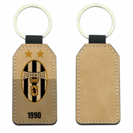 Full-Color Tag Leather Keychain - Custom Flying Discs