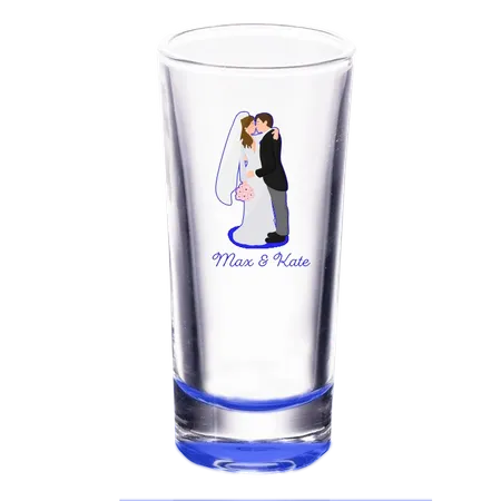 Clear Cordial Shooter Shot Glass - Custom Flying Discs