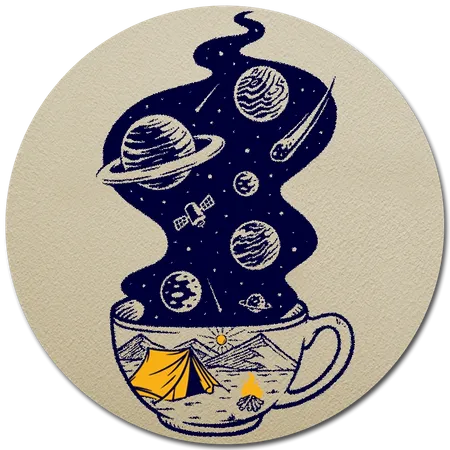 Soft Diatom Absorbent Coaster - Custom Flying Discs