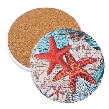 Ceramic Coasters - Custom Flying Discs