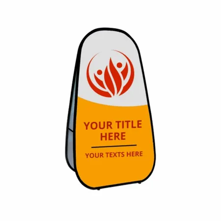 Vertical Pop Up Banners - Custom Flying Discs