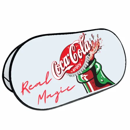 Oval Pop Up Banners - Custom Flying Discs
