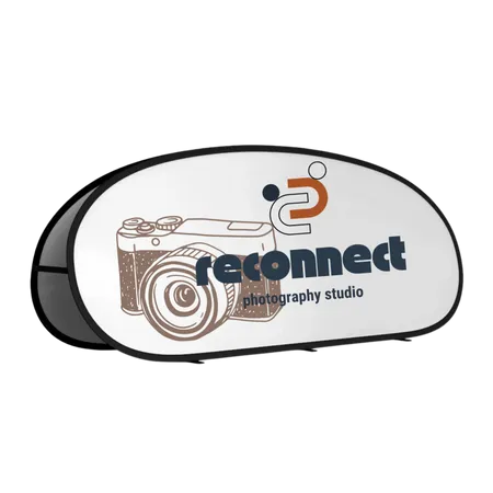 Horizontal Pop Up Banners - Custom Flying Discs