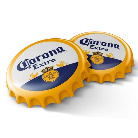 Beer Cap Coaster - Custom Flying Discs