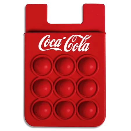 Silicone Push Pop Up Phone Wallet - Custom Flying Discs
