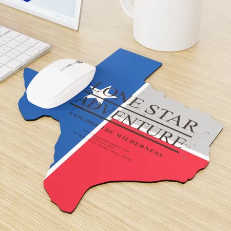 Custom Shape Die Cut Mouse Pad Custom Shape Die Cut Mouse Pad - Custom Flying Discs