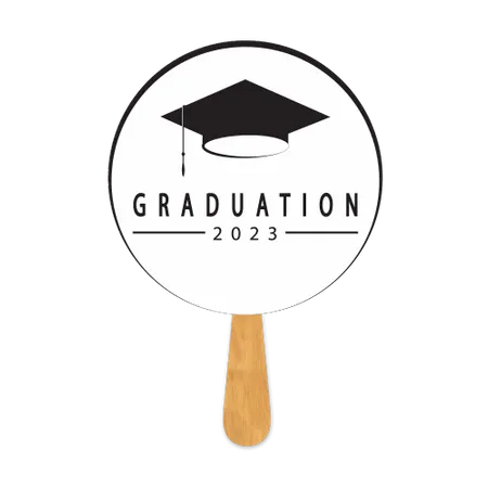 Graduation Hand Fans - Custom Flying Discs