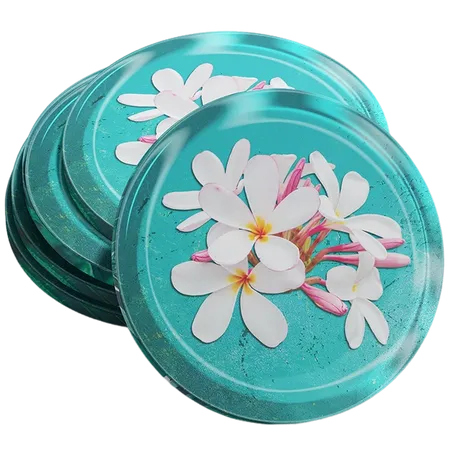 Resin Coaster - Custom Flying Discs