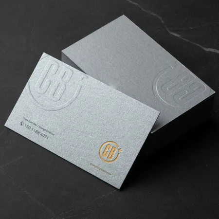 Metallic Business Cards - Custom Flying Discs