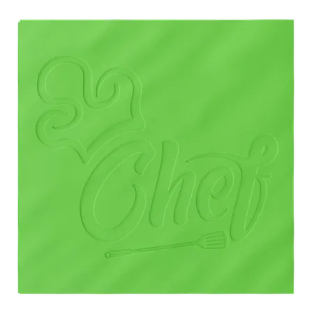 Custom Debossed Luncheon Napkin - Custom Flying Discs