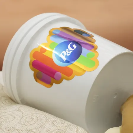 Metallic Gold Paper Stickers Metallic Gold Paper Stickers - Custom Flying Discs