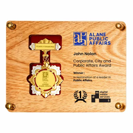 Wooden Display Badge Wooden Display Badge - Custom Flying Discs