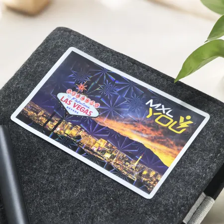 Snowflakes Hologram Stickers Snowflakes Hologram Stickers - Custom Flying Discs