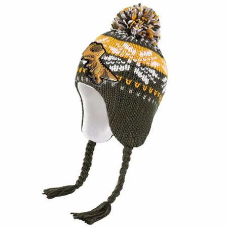 Whimsy Warmer Acrylic Kid Beanies with Earflaps - Custom Flying Discs