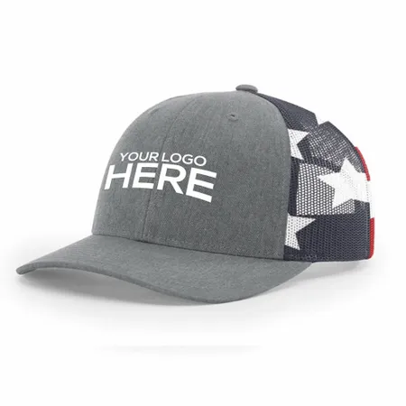 Richardson 112PM Printed Mesh Trucker Cap - Custom Flying Discs