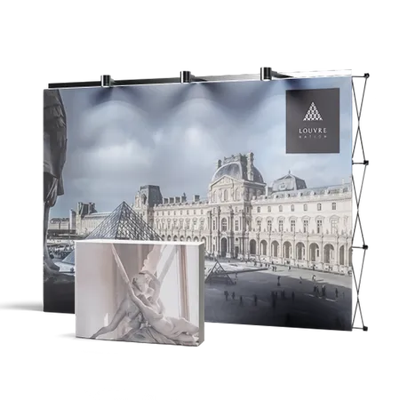 Pop Up Straight Displays - Custom Flying Discs