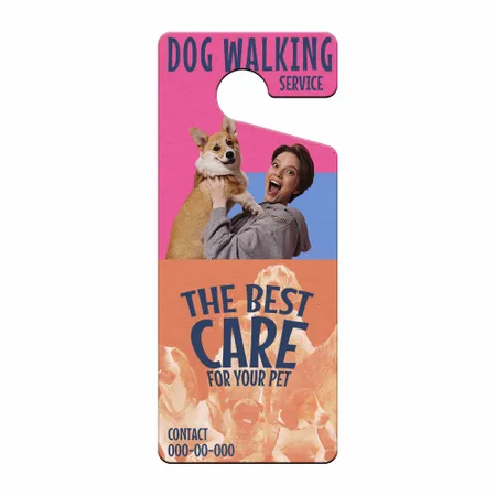 Rectangle Claw Door Hangers Rectangle Claw Door Hangers - Custom Flying Discs