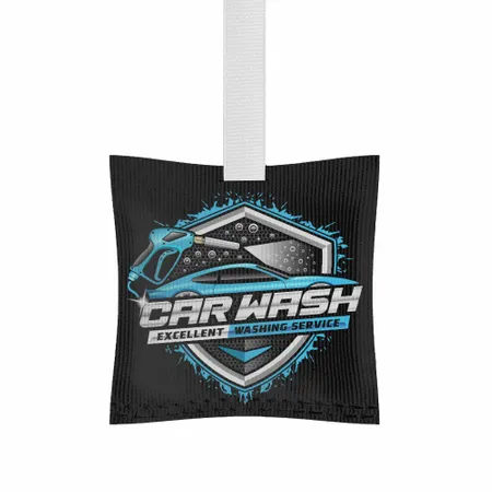 Non-Woven Car Mirror Hangers Non-Woven Car Mirror Hangers - Custom Flying Discs
