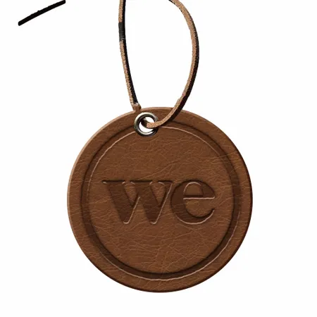 PU Leather Mirror Hangers PU Leather Mirror Hangers - Custom Flying Discs