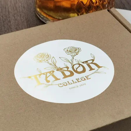 One Color Foil Stickers One Color Foil Stickers - Custom Flying Discs