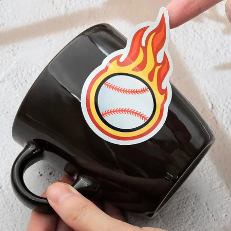 Coated Art Paper Stickers Coated Art Paper Stickers - Custom Flying Discs